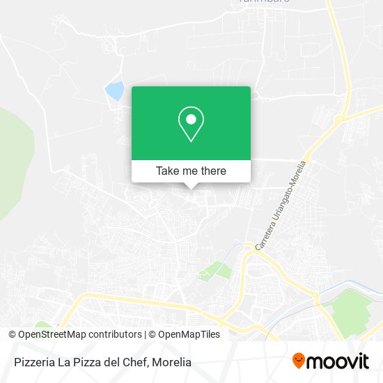 Pizzeria La Pizza del Chef map