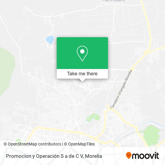 Promocion y Operación S a de C V map