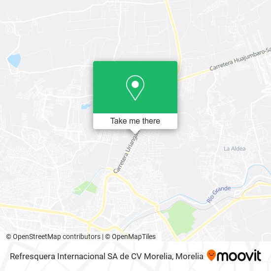 Refresquera Internacional SA de CV Morelia map
