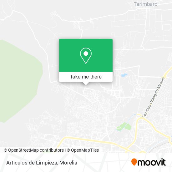 Artículos de Limpieza map