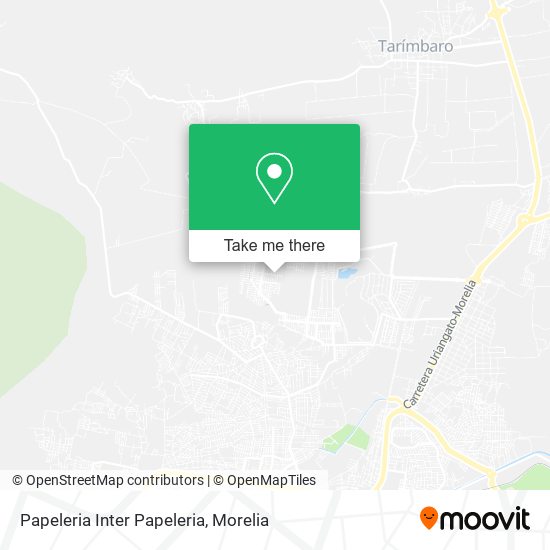 Mapa de Papeleria Inter Papeleria