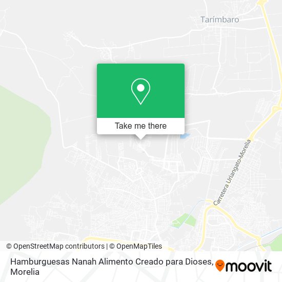 Hamburguesas Nanah Alimento Creado para Dioses map