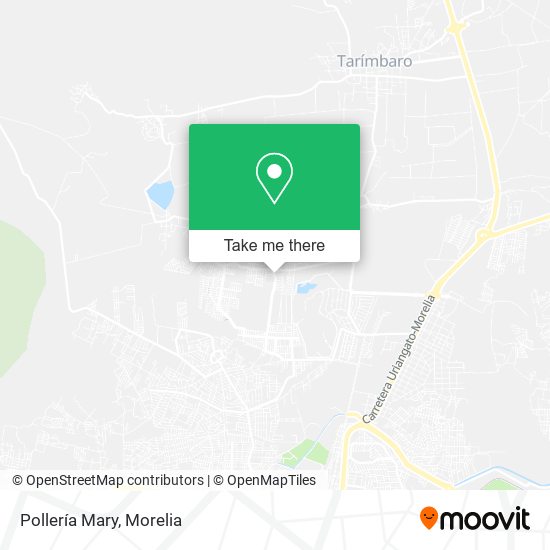 Mapa de Pollería Mary