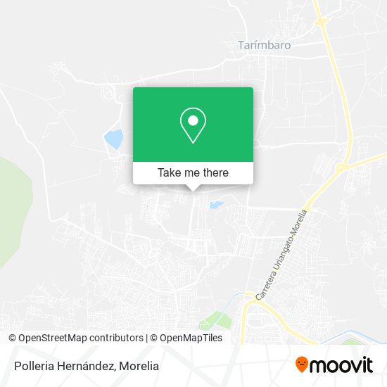 Mapa de Polleria Hernández