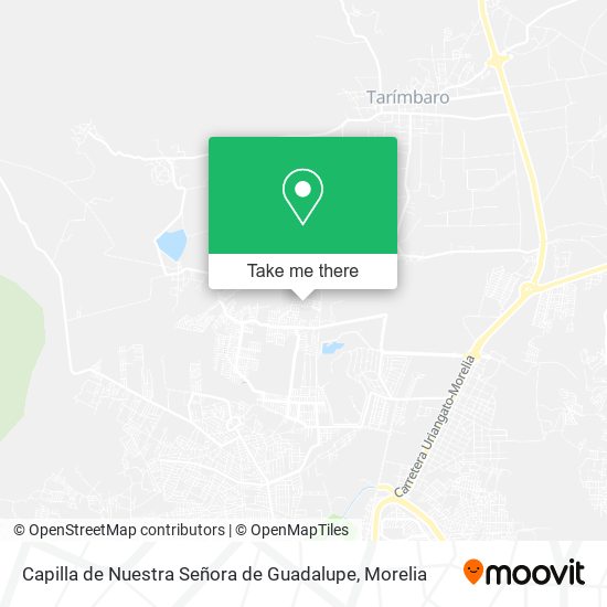 Capilla de Nuestra Señora de Guadalupe map
