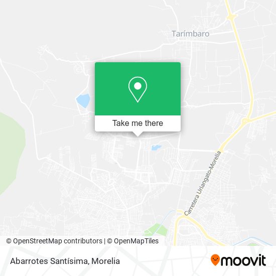 Abarrotes Santísima map