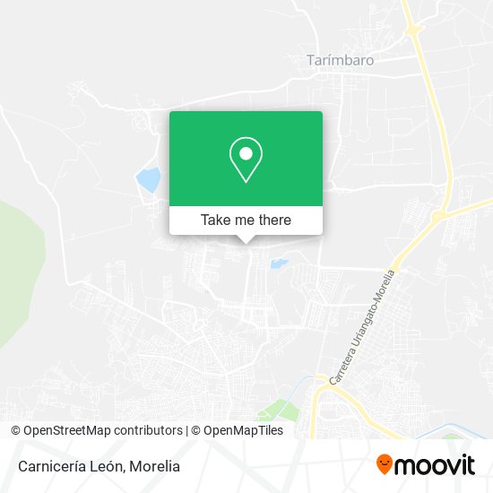 Mapa de Carnicería León