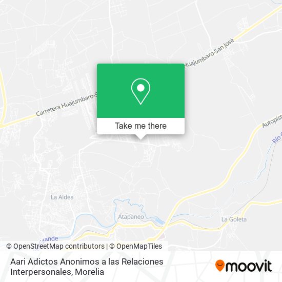 Aari Adictos Anonimos a las Relaciones Interpersonales map