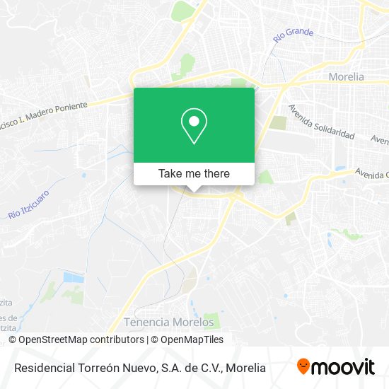 Residencial Torreón Nuevo, S.A. de C.V. map