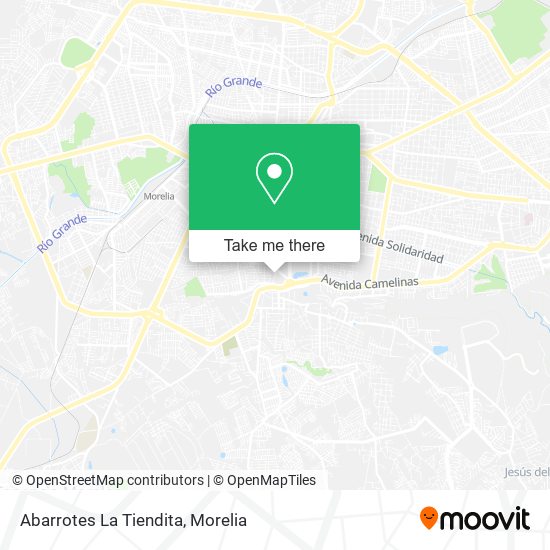 Abarrotes La Tiendita map