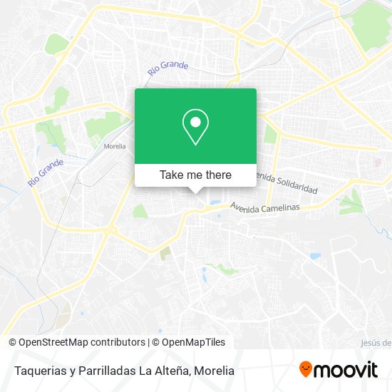 Taquerias y Parrilladas La Alteña map