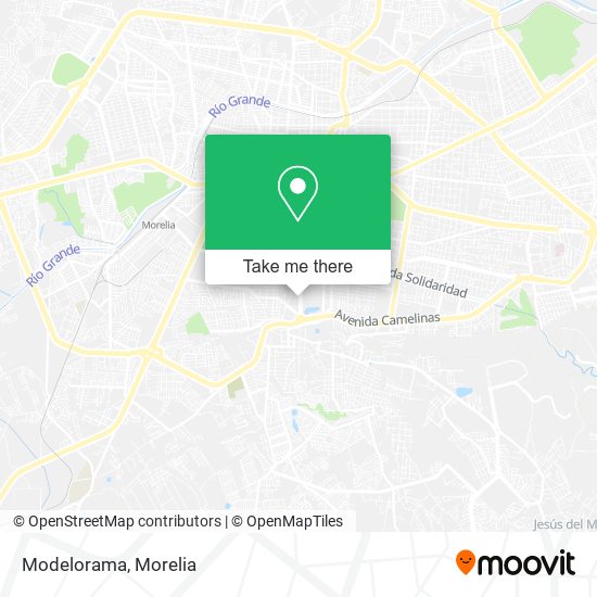 Mapa de Modelorama