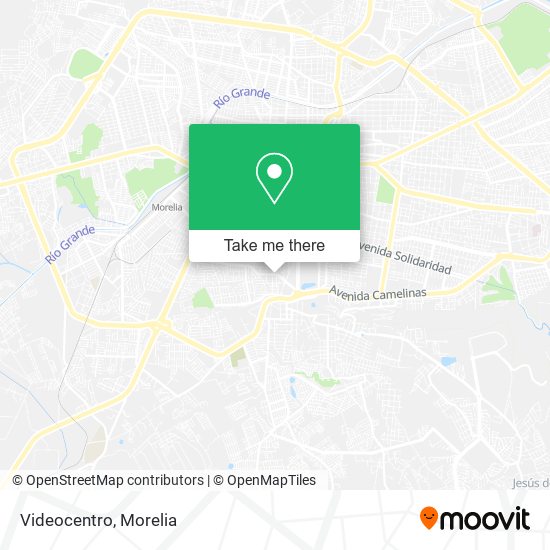 Mapa de Videocentro