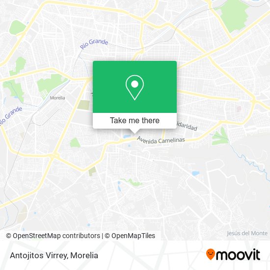 Mapa de Antojitos Virrey