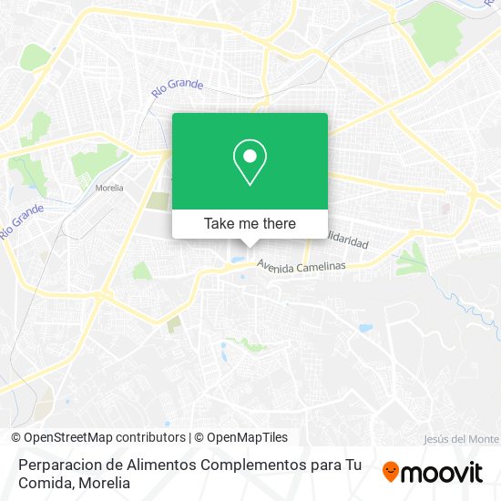 Perparacion de Alimentos Complementos para Tu Comida map