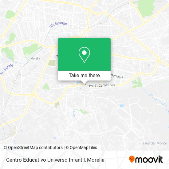 Mapa de Centro Educativo Universo Infantil