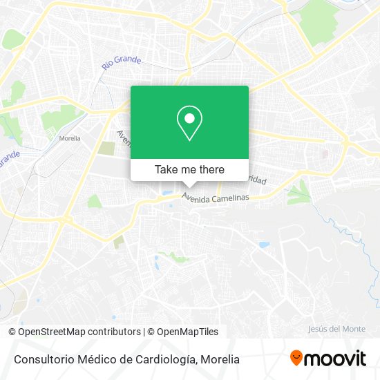 Consultorio Médico de Cardiología map