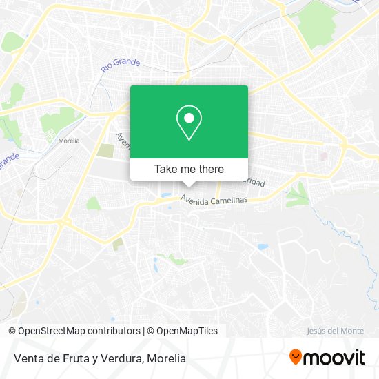 Venta de Fruta y Verdura map