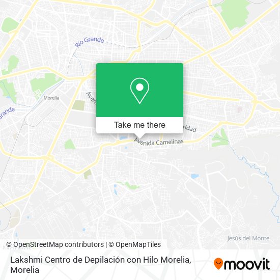 Lakshmi Centro de Depilación con Hilo Morelia map