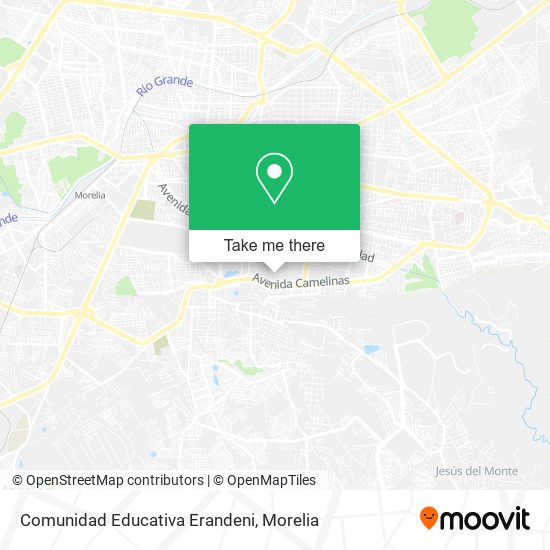 Comunidad Educativa Erandeni map