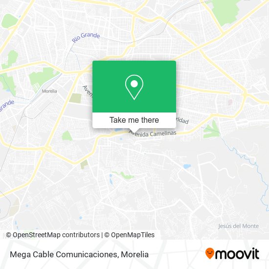 Mega Cable Comunicaciones map