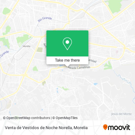 Mapa de Venta de Vestidos de Noche Norella