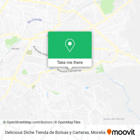 Delicious Diche Tienda de Bolsas y Carteras map