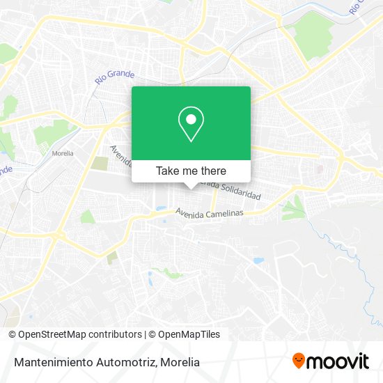 Mantenimiento Automotriz map