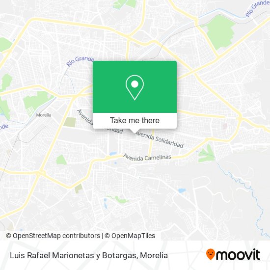 Mapa de Luis Rafael Marionetas y Botargas