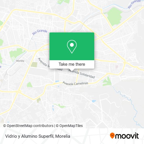 Vidrio y Alumino Superfil map