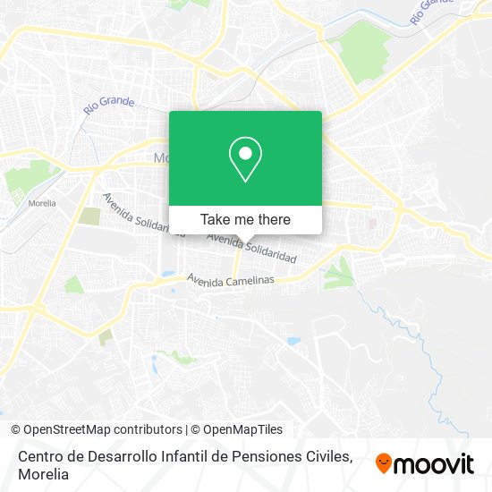 Centro de Desarrollo Infantil de Pensiones Civiles map