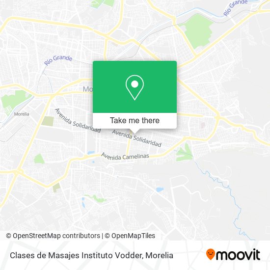 Clases de Masajes Instituto Vodder map