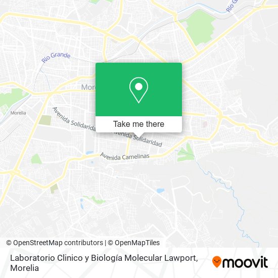 Laboratorio Clinico y Biología Molecular Lawport map