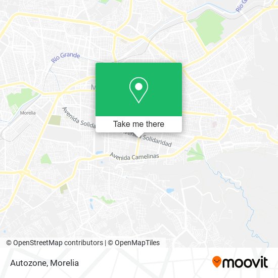 Autozone map