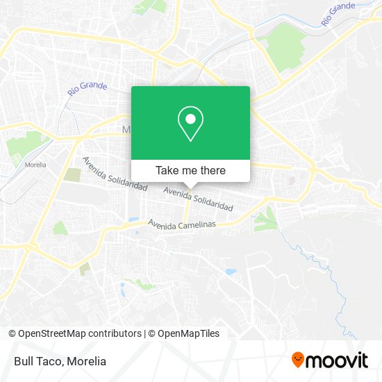 Mapa de Bull Taco