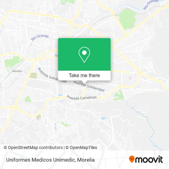 Mapa de Uniformes Medicos Unimedic