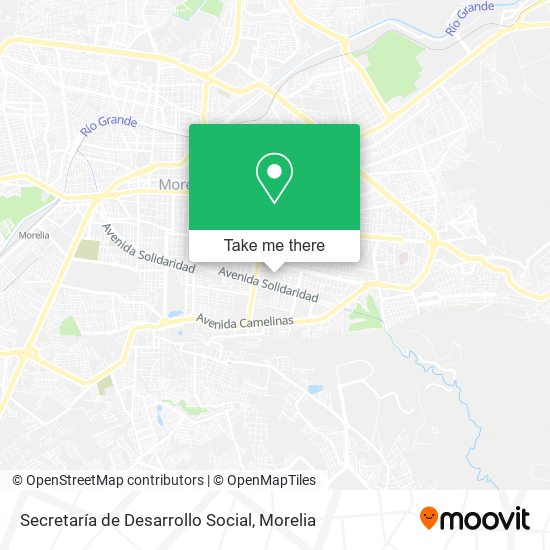 Mapa de Secretaría de Desarrollo Social