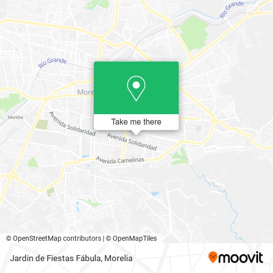 Jardin de Fiestas Fábula map