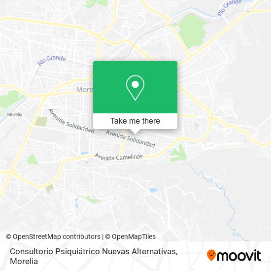 Consultorio Psiquiátrico Nuevas Alternativas map