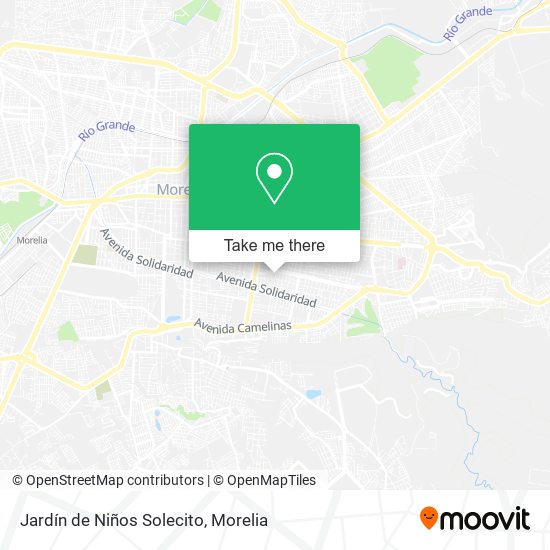 Jardín de Niños Solecito map