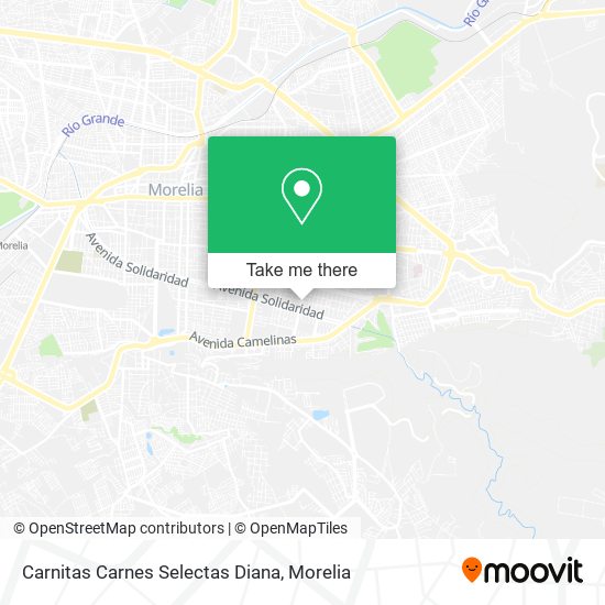 Carnitas Carnes Selectas Diana map