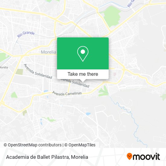 Academia de Ballet Pilastra map