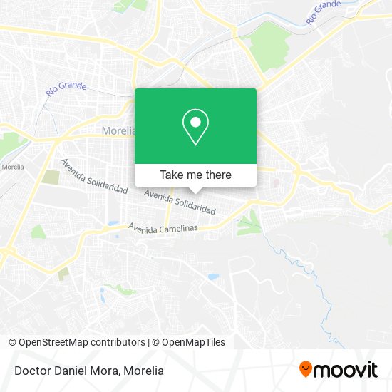 Mapa de Doctor Daniel Mora