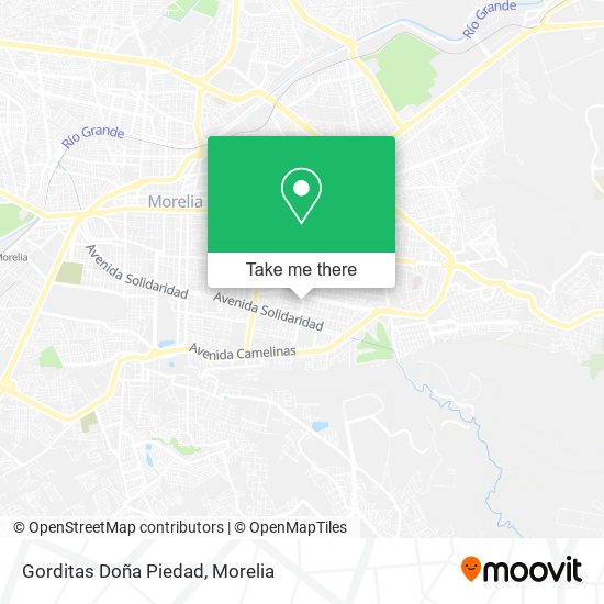 Gorditas Doña Piedad map