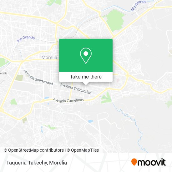 Mapa de Taquería Takechy
