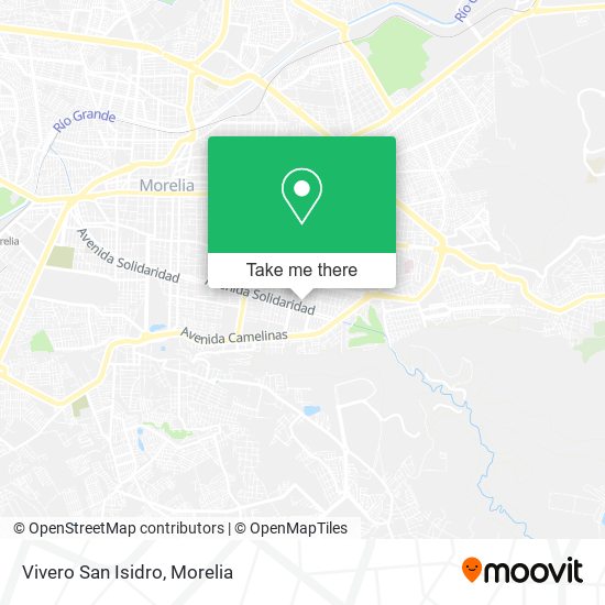 Mapa de Vivero San Isidro