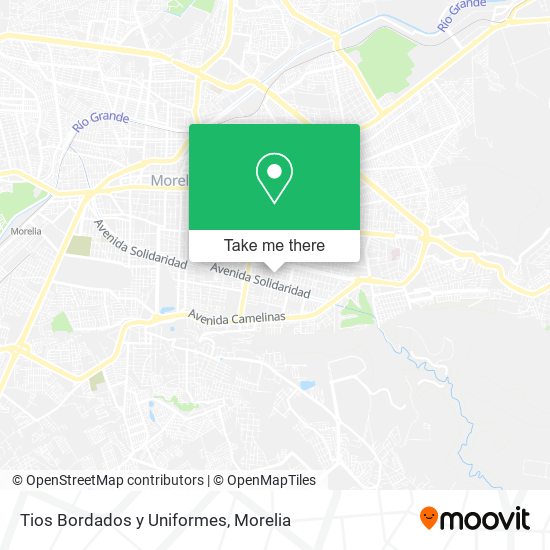 Mapa de Tios Bordados y Uniformes