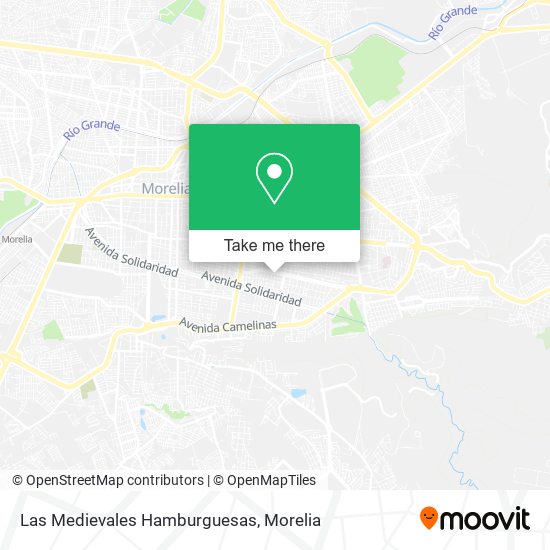 Las Medievales Hamburguesas map