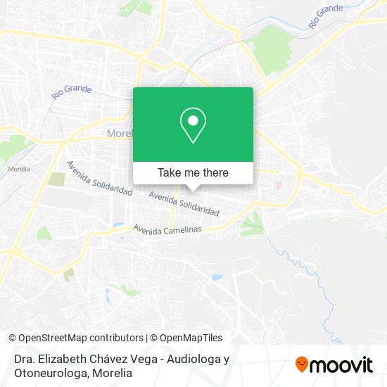 Dra. Elizabeth Chávez Vega - Audiologa y Otoneurologa map