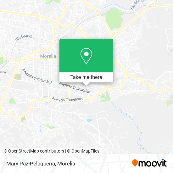 Mapa de Mary Paz-Peluquería